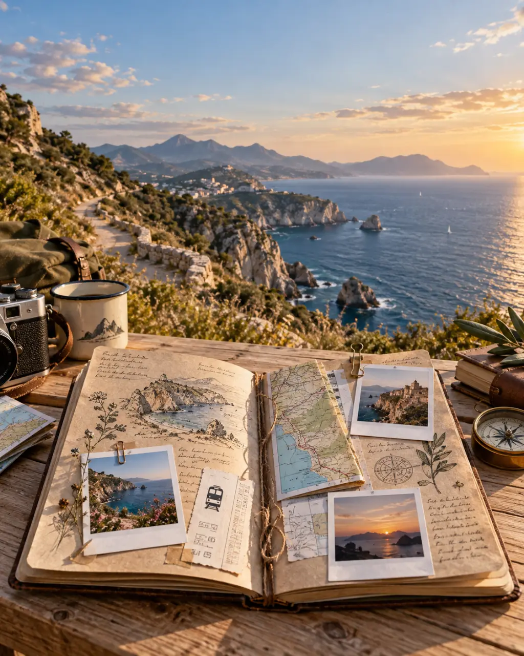 Fabriquez un carnet de voyage fait maison, léger et adapté à vos souvenirs