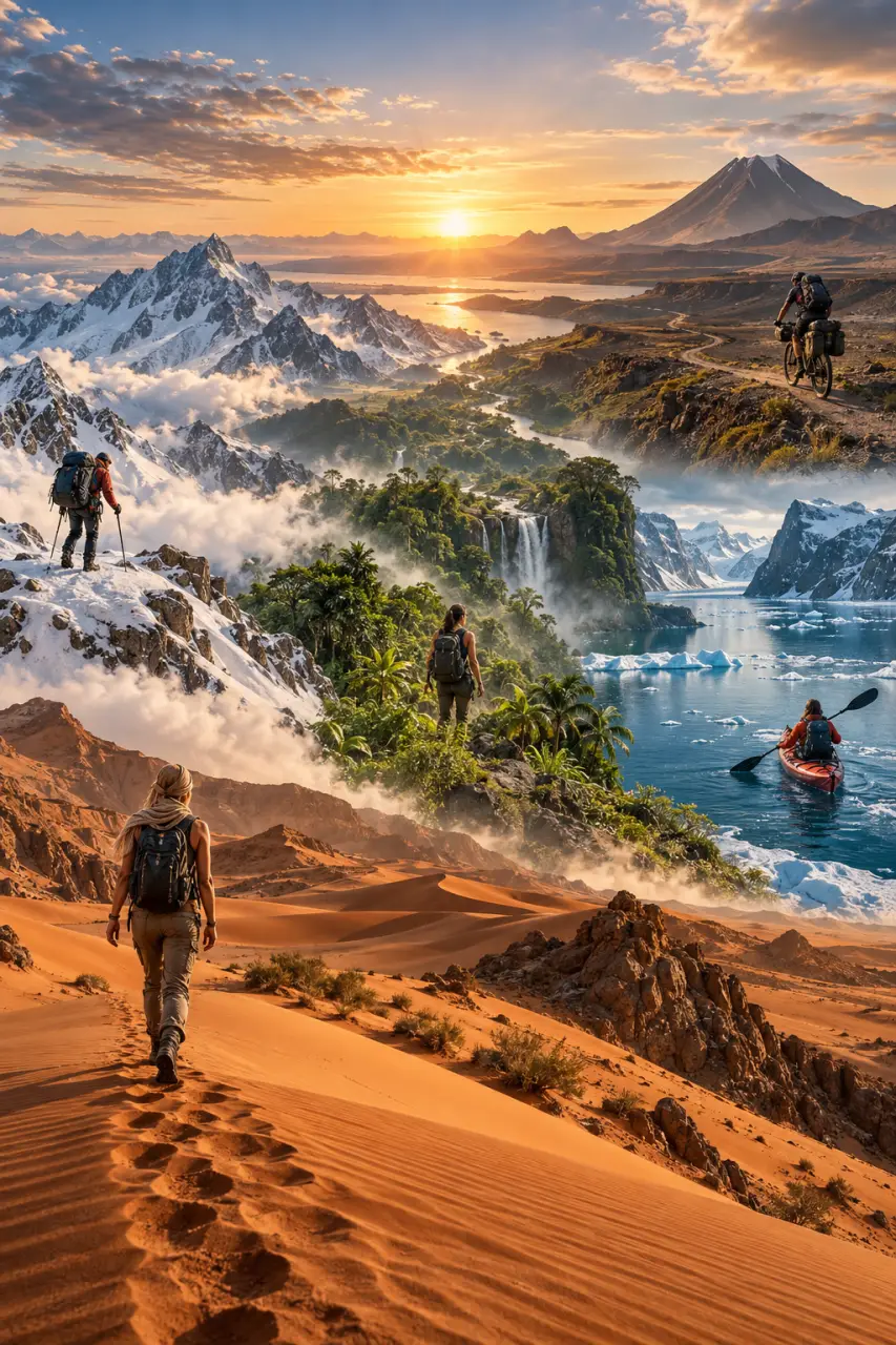 14 000 kilomètres d'aventure : 5 récits d'explorateurs pour repousser vos limites