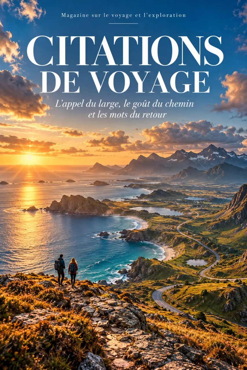 Citations de voyage : l’appel du large, le goût du chemin et les mots du retour