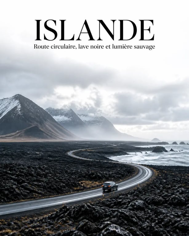 Préparer voyage islande : route côtière et paysages volcaniques en Islande