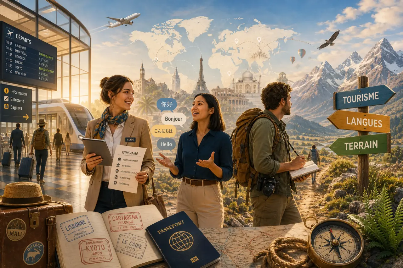 Métier dans le voyage : tourisme, langues ou terrain, lequel vous correspond ?