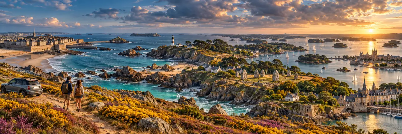Itinéraire en Bretagne : 10 jours de Saint-Malo à Vannes sans courir