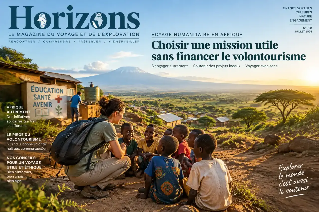 Voyage humanitaire en Afrique : choisir une mission utile sans financer le volontourisme