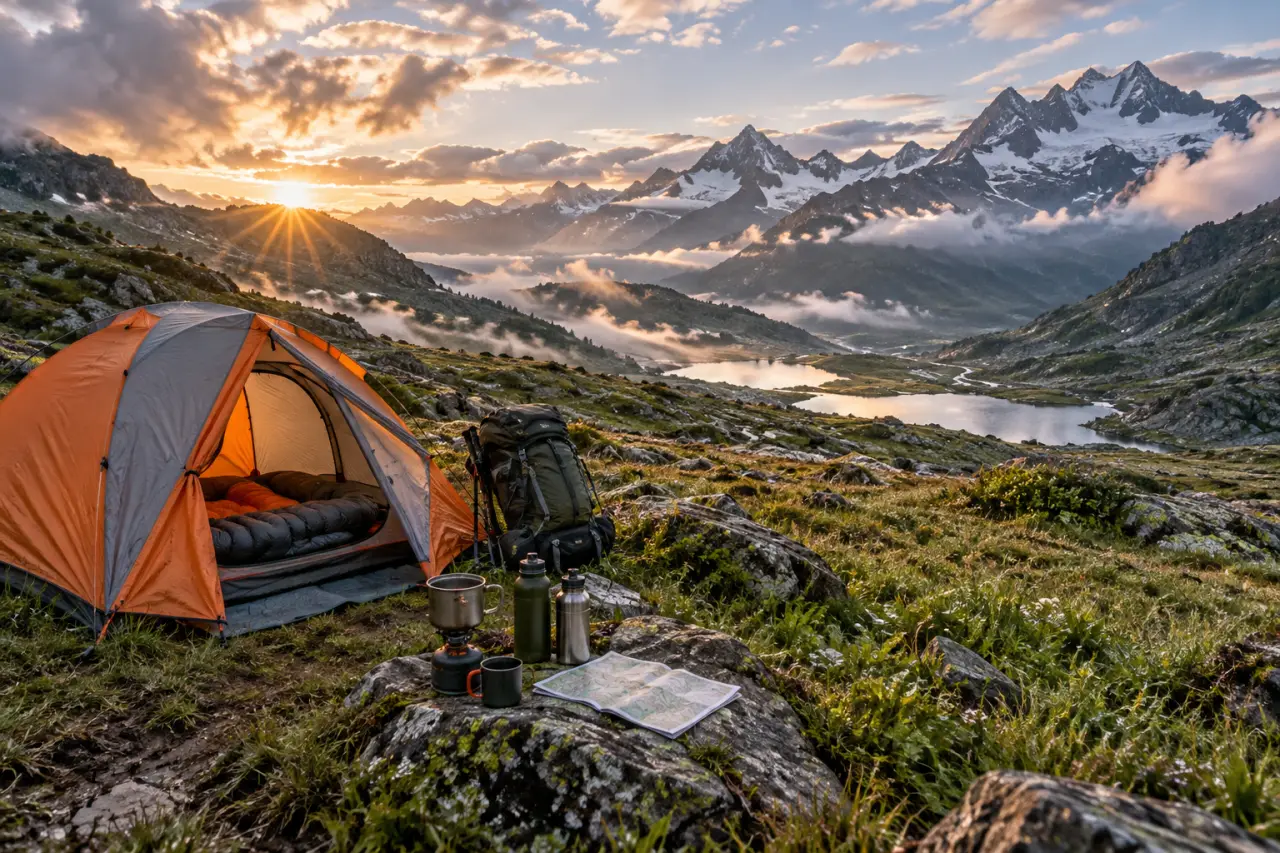 Le matériel de bivouac se choisit d’abord pour dormir au sec et rester autonome