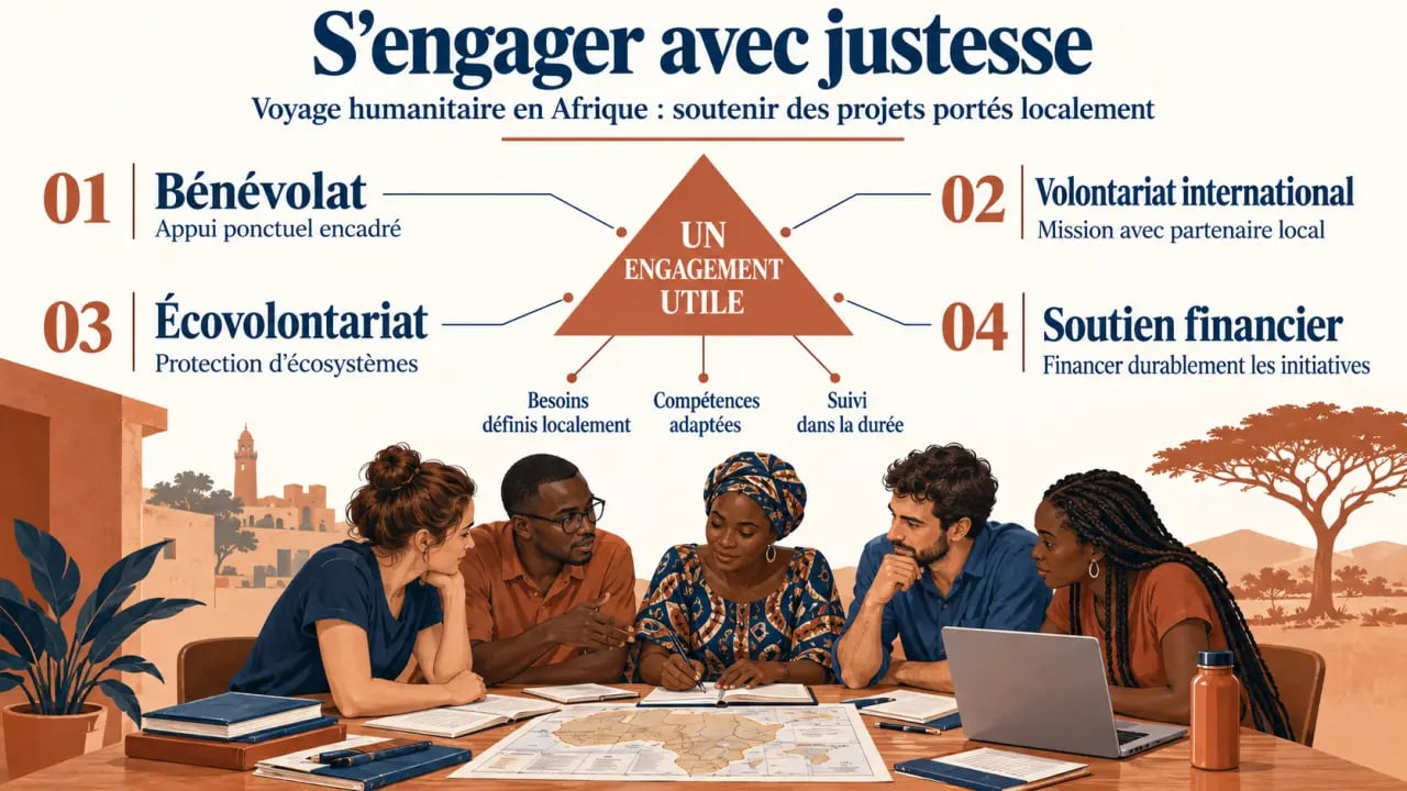 Voyage humanitaire en Afrique : formes d’engagement et principes d’une mission responsable