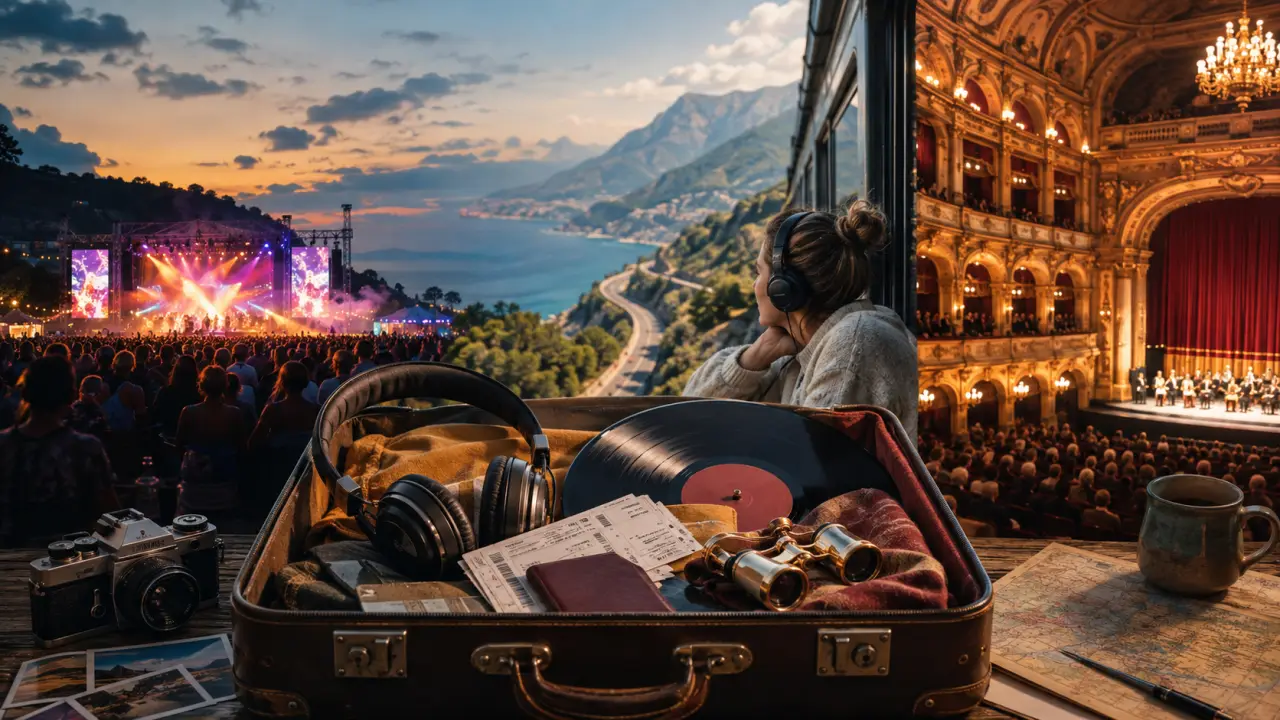 Playlist, festival ou opéra : quelle forme de musique et voyage choisir ?